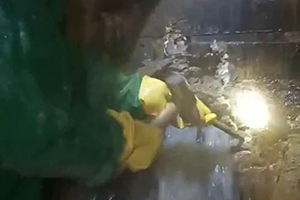 商洛消防水池堵漏施工视频